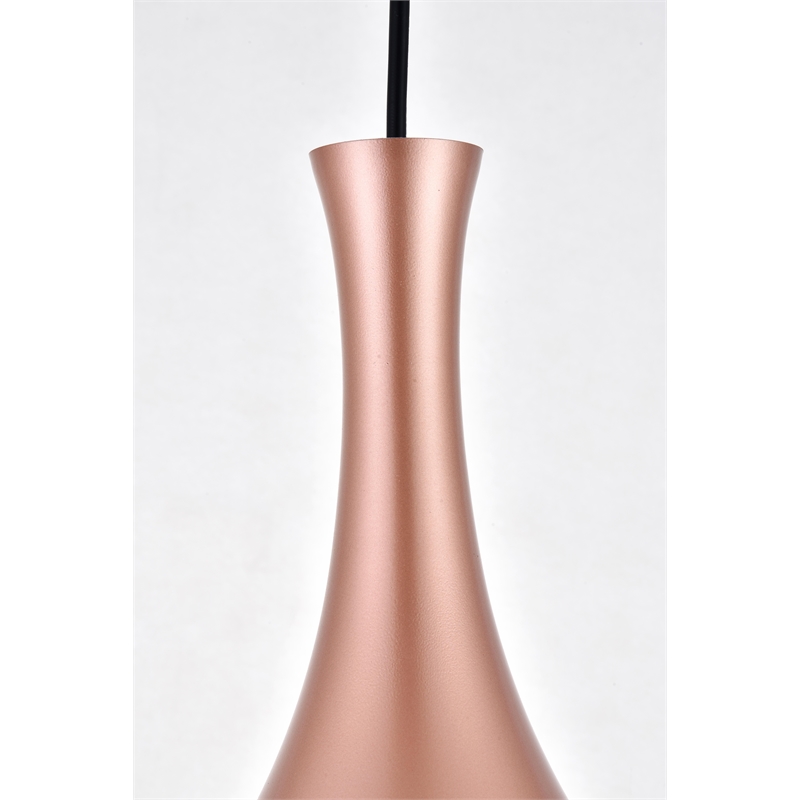 Living District Aiken 3 Light Honey Gold Pendant