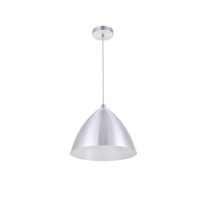 Living District Kenneth 1 Light Burnished Nickel Pendant