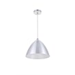 Living District Kenneth 1 Light Burnished Nickel Pendant