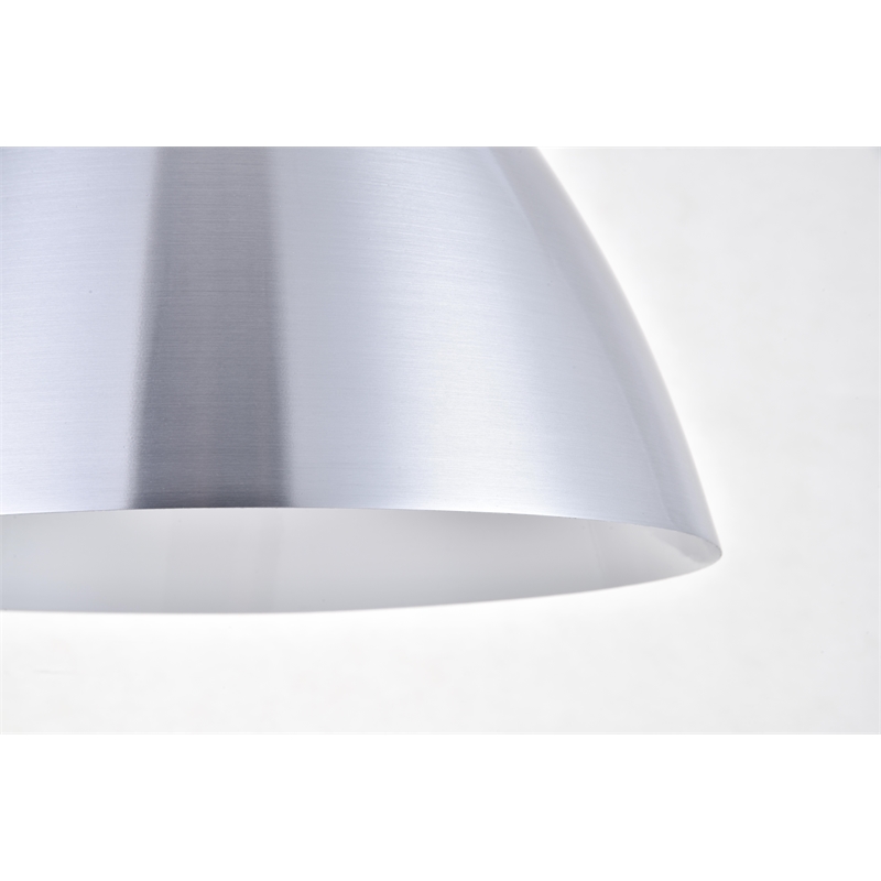 Living District Kenneth 1 Light Burnished Nickel Pendant