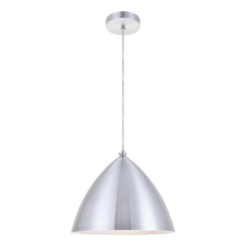 Living District Kenneth 1 Light Burnished Nickel Pendant