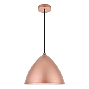 Living District Kenneth 1 Light Honey Gold Pendant