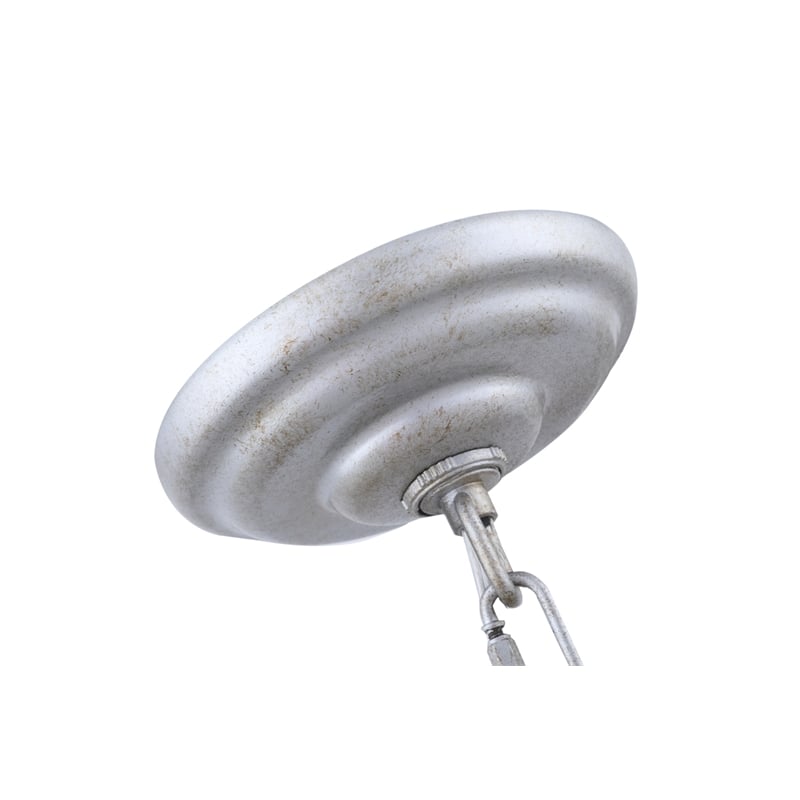 Living District Eclipse 3 Light Vintage Silver Pendant
