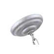 Living District Eclipse 3 Light Vintage Silver Pendant