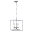 Living District Eclipse 3 Light Vintage Silver Pendant
