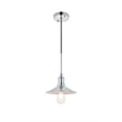 Living District Etude 1 Light Chrome Pendant