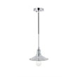 Living District Etude 1 Light Chrome Pendant