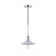 Living District Etude 1 Light Chrome Pendant