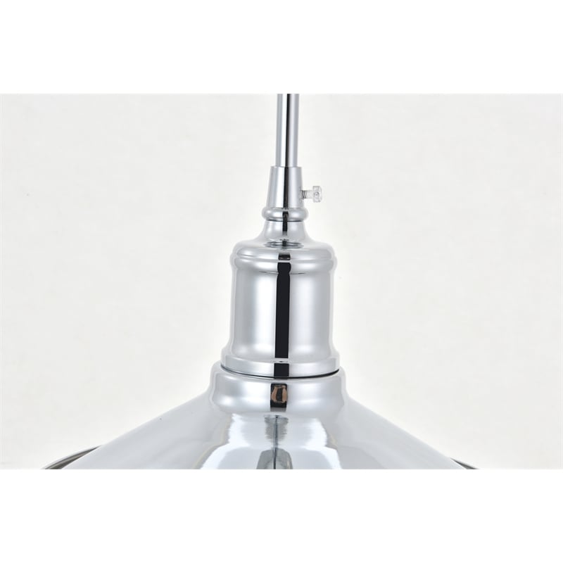 Living District Etude 1 Light Chrome Pendant
