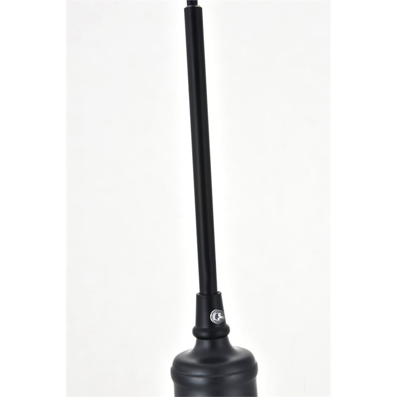 Living District Waltz 3 Light Black Pendant