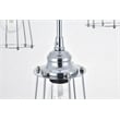 Living District Auspice 3 Light Chrome Pendant