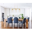 Living District Taylor 3 Light Brass Pendant