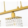 Living District Taylor 3 Light Brass Pendant
