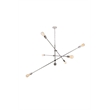 Living District Axel 6 Lights Polished Nickel Pendant