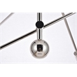 Living District Axel 6 Lights Polished Nickel Pendant