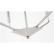 Living District Enzo 4 Light Chrome Pendant