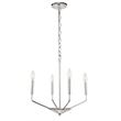 Living District Enzo 4 Light Chrome Pendant
