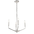 Living District Enzo 4 Light Chrome Pendant