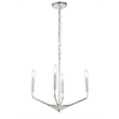 Living District Enzo 4 Light Chrome Pendant