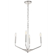 Living District Enzo 4 Light Chrome Pendant