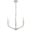 Living District Enzo 6 Light Chrome Pendant