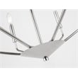 Living District Enzo 6 Light Chrome Pendant