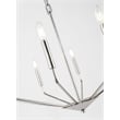 Living District Enzo 8 Light Chrome Pendant