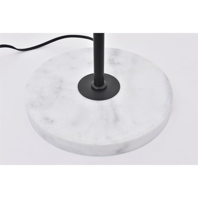 Living District Exemplar 1 Light Brushed Nickel Floor Lamp