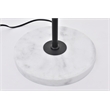 Living District Exemplar 1 Light Brushed Nickel Floor Lamp