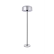 Living District Exemplar 1 Light Brushed Nickel Floor Lamp