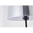 Living District Exemplar 1 Light Brushed Nickel Floor Lamp