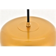 Living District Etude 1 Light Satin Gold Pendant