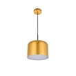 Living District Etude 1 Light Satin Gold Pendant