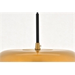 Living District Etude 1 Light Satin Gold Pendant