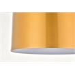 Living District Etude 1 Light Satin Gold Pendant