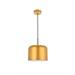 Living District Etude 1 Light Satin Gold Pendant