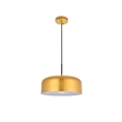 Living District Etude 1 Light Satin Gold Pendant