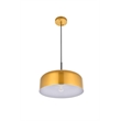Living District Etude 1 Light Satin Gold Pendant