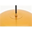 Living District Etude 1 Light Satin Gold Pendant