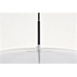 Living District Etude 1 Light Brushed Nickel Pendant