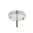 Living District Etude 1 Light Brushed Nickel Pendant