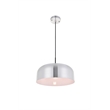 Living District Etude 1 Light Brushed Nickel Pendant