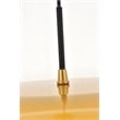 Living District Etude 1 Light Satin Gold Pendant