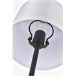 Living District Exemplar 1 Light Brushed Nickel Table Lamp