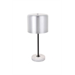 Living District Exemplar 1 Light Brushed Nickel Table Lamp
