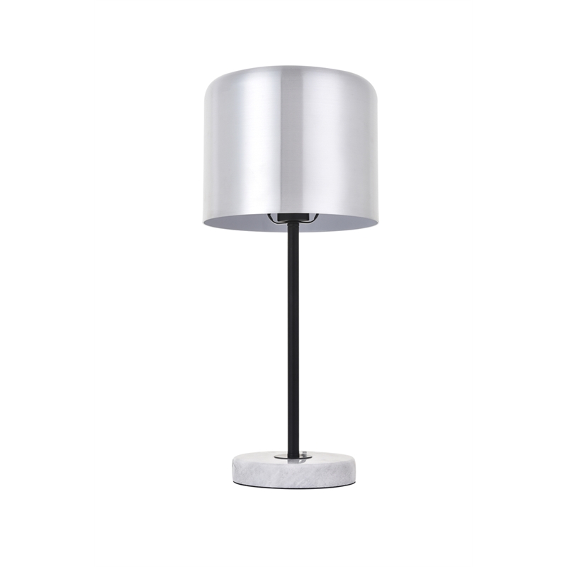 Living District Exemplar 1 Light Brushed Nickel Table Lamp