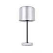 Living District Exemplar 1 Light Brushed Nickel Table Lamp