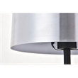 Living District Exemplar 1 Light Brushed Nickel Table Lamp