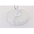 Living District Exemplar 1 Light White Table Lamp