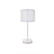Living District Exemplar 1 Light White Table Lamp